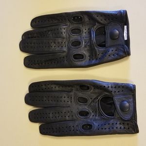 MENS LEATHER DRIVING GLOVES